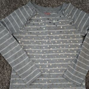 Cat and Jack gray shirt